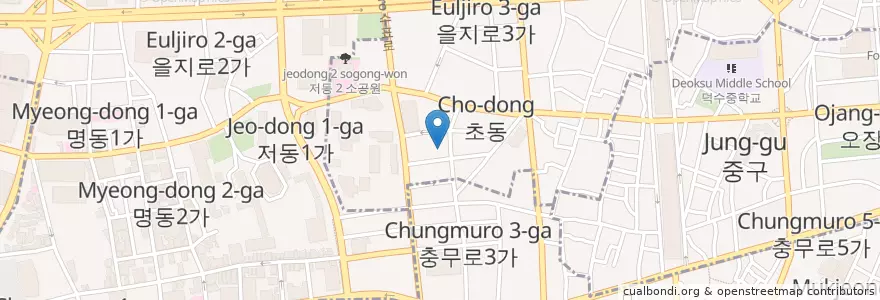 Mapa de ubicacion de 남해횟집 en کره جنوبی, سئول.