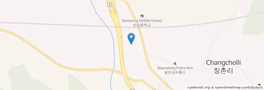 Mapa de ubicacion de 해금식당횟집 en 대한민국, 경상남도, 진주시.
