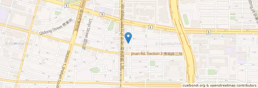 Mapa de ubicacion de 雲之泰雲南泰國料理 en Tayvan, 新北市, Taipei, 大安區.