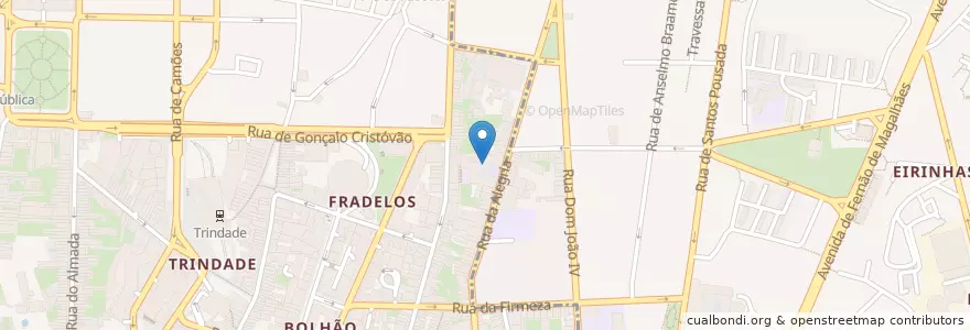 Mapa de ubicacion de EB2/3 A. Gil en Португалия, Северный, Área Metropolitana Do Porto, Porto, Porto, Bonfim.