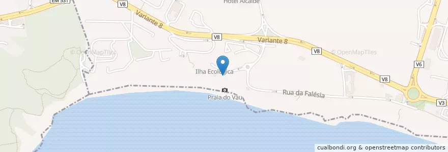Mapa de ubicacion de O Rebelo en Portekiz, Algarve, Algarve, Faro, Portimão, Portimão.