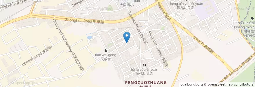 Mapa de ubicacion de 聖陽中藥 en 타이완, 신베이 시, 수린 구.