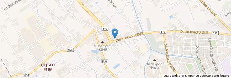 Mapa de ubicacion de 全郁藥師藥局 en Taiwan, 桃園市, 蘆竹區.