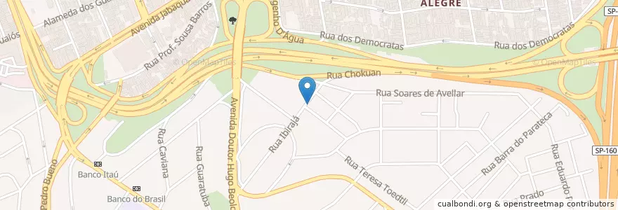Mapa de ubicacion de Pizzaria Don Nicoli en برزیل, منطقه جنوب شرقی برزیل, سائوپائولو, Região Geográfica Intermediária De São Paulo, Região Metropolitana De São Paulo, Região Imediata De São Paulo, سائوپائولو.