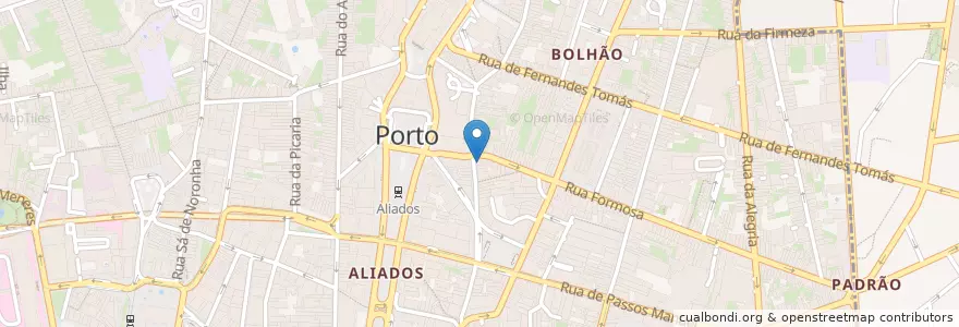 Mapa de ubicacion de Labmed en ポルトガル, ノルテ, Área Metropolitana Do Porto, Porto, Porto, Cedofeita, Santo Ildefonso, Sé, Miragaia, São Nicolau E Vitória.