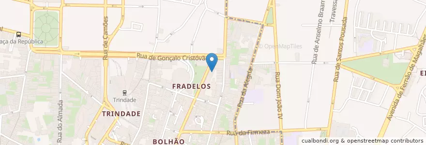 Mapa de ubicacion de Laboratório de Endoscopia Digestiva en Portugal, Norte, Área Metropolitana Do Porto, Porto, Porto, Cedofeita, Santo Ildefonso, Sé, Miragaia, São Nicolau E Vitória.