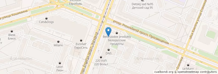 Mapa de ubicacion de Озерки en Russland, Föderationskreis Nordwest, Oblast Leningrad, Sankt Petersburg, Wyborger Rajon, Округ Сергиевское.