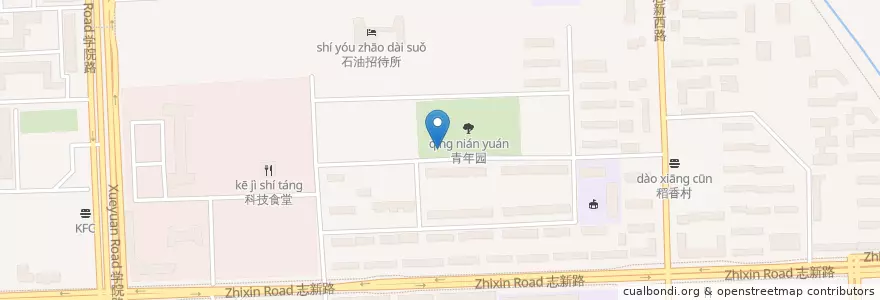 Mapa de ubicacion de 公共卫生间 free public restroom en 中国, 北京市, 河北省, 海淀区.