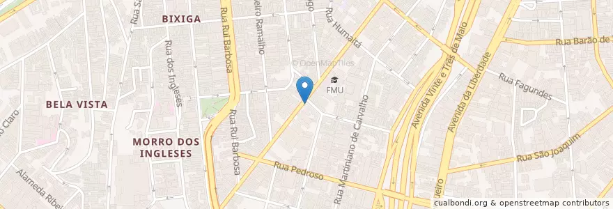 Mapa de ubicacion de Nosso Ranchinho en Brazilië, Regio Zuidoost, São Paulo, Região Geográfica Intermediária De São Paulo, Região Metropolitana De São Paulo, Região Imediata De São Paulo, São Paulo.
