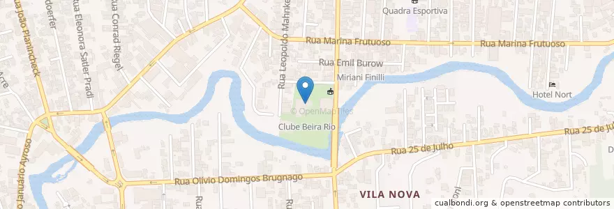 Mapa de ubicacion de Restaurante Beira Rio en 브라질, 남부지방, 산타카타리나, Região Geográfica Intermediária De Joinville, Microrregião De Joinville, Jaraguá Do Sul.