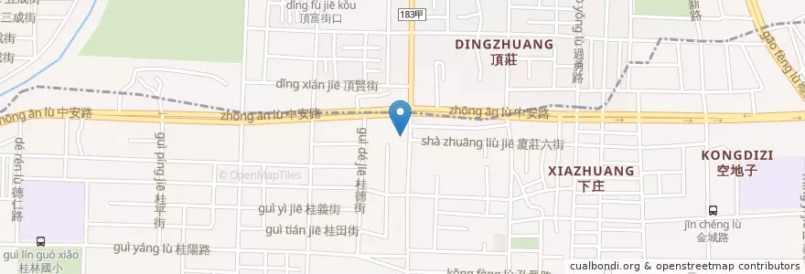 Mapa de ubicacion de 台灣中油 en Taïwan, Kaohsiung, 小港區.