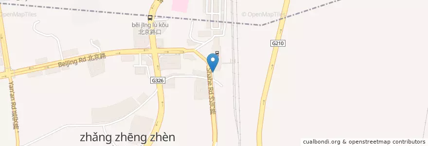 Mapa de ubicacion de 中国邮政储蓄银行 PSBC en China, Guizhou, 遵义市 / Zunyi, 红花岗区.