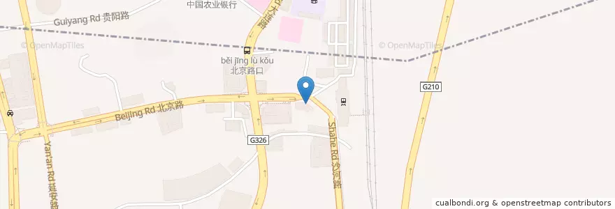 Mapa de ubicacion de 德克士 Dico's en Cina, Guizhou, 遵义市 / Zunyi, 红花岗区.