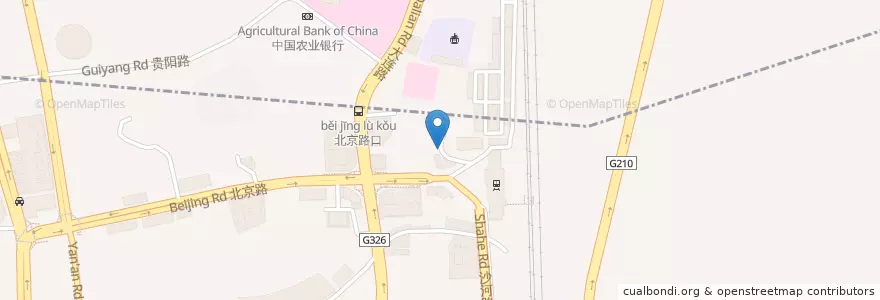 Mapa de ubicacion de 李记炫家常 en Chine, Guizhou, 遵义市 / Zunyi, 红花岗区.