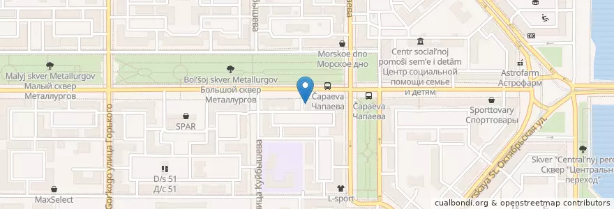 Mapa de ubicacion de Чито Гврито en Russie, District Fédéral De L'Oural, Oblast De Tcheliabinsk, Магнитогорский Городской Округ.