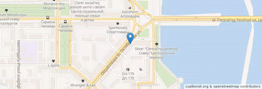 Mapa de ubicacion de Погребок en Russie, District Fédéral De L'Oural, Oblast De Tcheliabinsk, Магнитогорский Городской Округ.