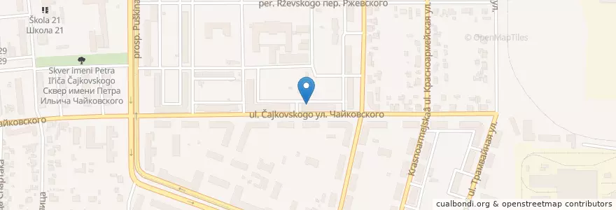 Mapa de ubicacion de Д/с 10 en روسيا, منطقة فيدرالية أورالية, أوبلاست تشيليابنسك, Магнитогорский Городской Округ.