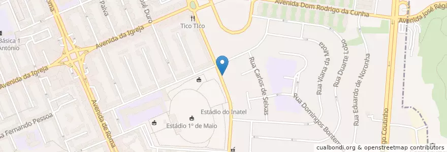 Mapa de ubicacion de LSB-00118 en البرتغال, Área Metropolitana De Lisboa, Lisboa, Grande Lisboa, لشبونة, Alvalade.