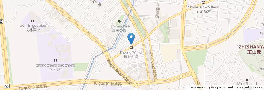 Mapa de ubicacion de 夏威夷咖啡館 en تایوان, 新北市, تایپه, 士林區.