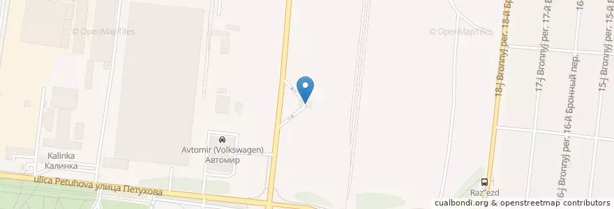 Mapa de ubicacion de Хорос en روسيا, Сибирский Федеральный Округ, نوفوسيبيرسك أوبلاست, Городской Округ Новосибирск.