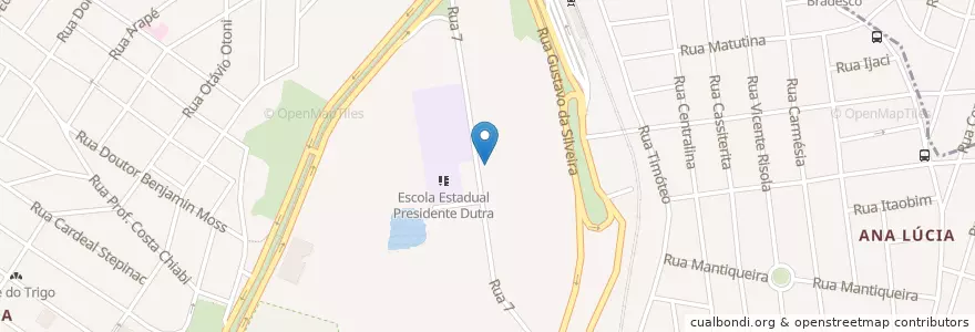 Mapa de ubicacion de Centro de Tecnologia SENAI CETEC en البَرَازِيل, المنطقة الجنوبية الشرقية, ميناس جيرايس, Região Geográfica Intermediária De Belo Horizonte, Região Metropolitana De Belo Horizonte, Microrregião Belo Horizonte, بيلو هوريزونتي.