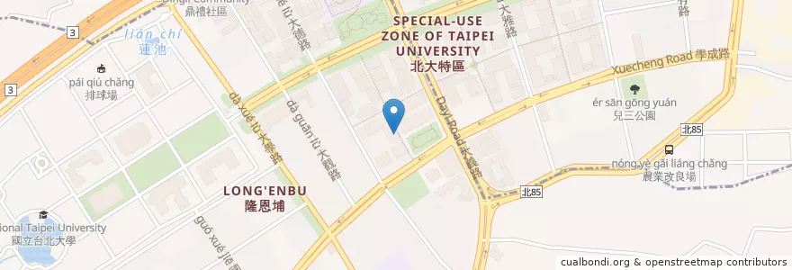 Mapa de ubicacion de 悅兒診所 en Taiwan, Nuova Taipei, Sanxia, Distretto Di Shulin.