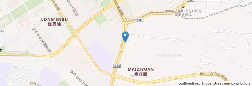 Mapa de ubicacion de 麥味登 三峽三樹店 en تايوان, تايبيه الجديدة, 三峽區.