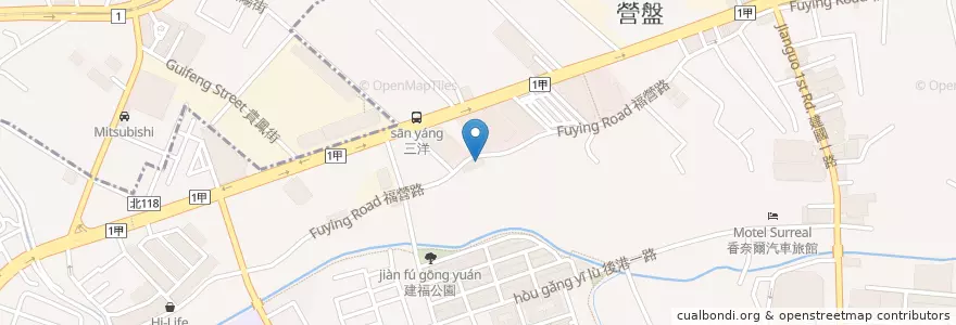 Mapa de ubicacion de 新北市立新莊託兒所(中心分所) en 타이완, 신베이 시, 신좡 구.