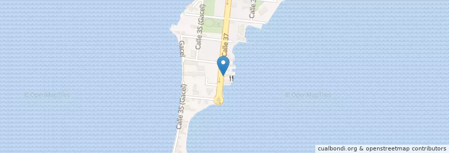 Mapa de ubicacion de Guanaroca en کوبا, Cienfuegos, Cienfuegos, Ciudad De Cienfuegos.