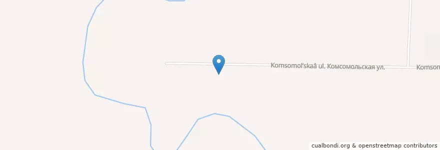 Mapa de ubicacion de Берёзовское сельское поселение en Russie, District Fédéral Central, Oblast De Voronej, Аннинский Район, Берёзовское Сельское Поселение.