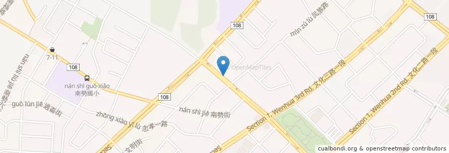 Mapa de ubicacion de 圓香紅豆湯、冰 en Taiwán, Nuevo Taipéi, 林口區.