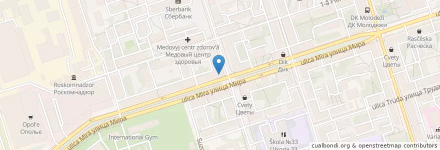 Mapa de ubicacion de Восточный en ロシア, 中央連邦管区, Владимирская Область, Городской Округ Владимир.