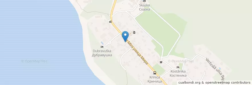 Mapa de ubicacion de Столовая en Rusia, Южный Федеральный Округ, Краснодарский Край, Городской Округ Геленджик.