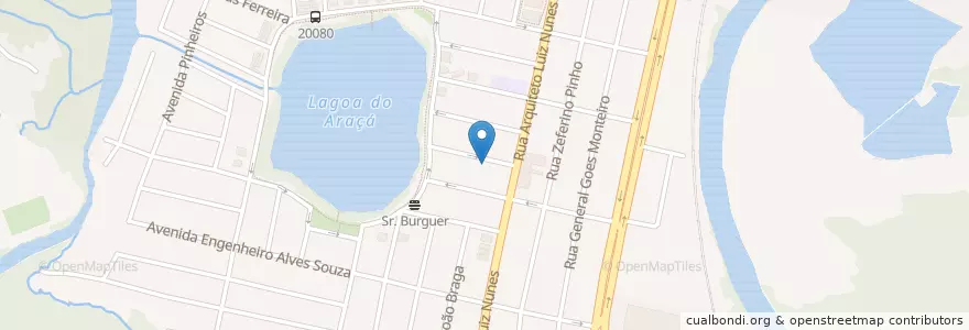 Mapa de ubicacion de Escola Anita Garibaldi en 巴西, 东北部, 伯南布哥, Região Geográgica Imediata Do Recife, Região Geográfica Intermediária Do Recife, Região Metropolitana Do Recife, 累西腓.