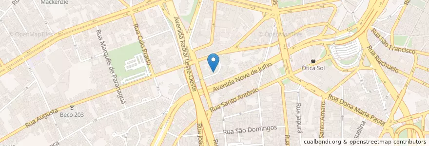 Mapa de ubicacion de Walter Mancini en Бразилия, Юго-Восточный Регион, Сан-Паулу, Região Geográfica Intermediária De São Paulo, Região Metropolitana De São Paulo, Região Imediata De São Paulo, Сан-Паулу.