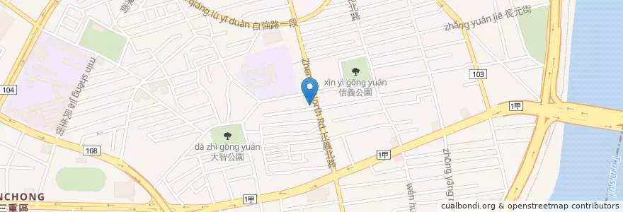 Mapa de ubicacion de 大樹藥局 en Taiwan, New Taipei.