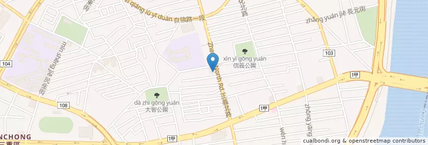Mapa de ubicacion de 好樂迪 KTV en 타이완, 신베이 시.