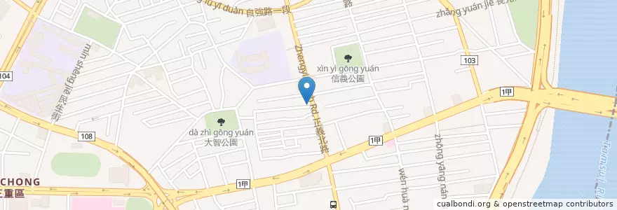 Mapa de ubicacion de 石外科家醫科 en تایوان, 新北市.
