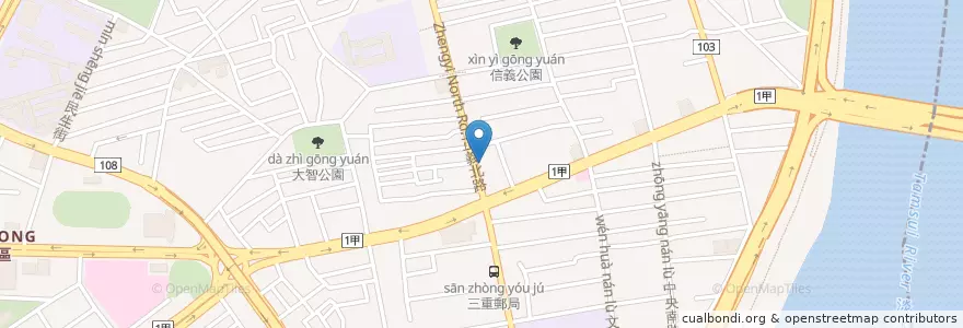 Mapa de ubicacion de 麥當勞 en Tayvan, 新北市.