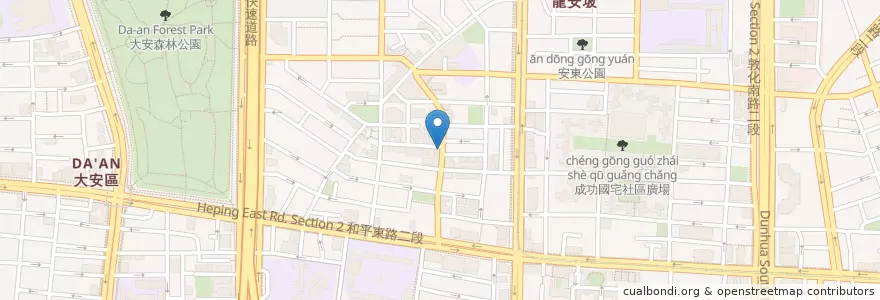 Mapa de ubicacion de Heima Cafe en Taiwan, 新北市, Taipei, 大安區.