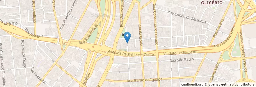 Mapa de ubicacion de Santander en Brezilya, Güneydoğu Bölgesi, Сан Паулу, Região Geográfica Intermediária De São Paulo, Região Metropolitana De São Paulo, Região Imediata De São Paulo, Сан Паулу.