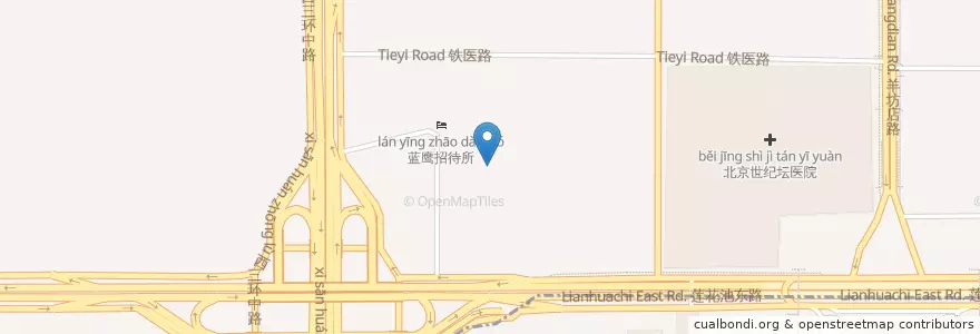 Mapa de ubicacion de 北京市育鸿学校 en Chine, Pékin, Hebei, 海淀区.