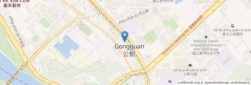 Mapa de ubicacion de 洮客美式漢堡 en Tayvan, 新北市, Taipei.