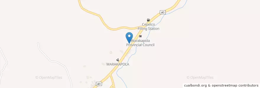 Mapa de ubicacion de Delight Bakers & Restaurant en Шри-Ланка, Провинция Сабарагамува, කෑගල්ල දිස්ත්‍රික්කය.