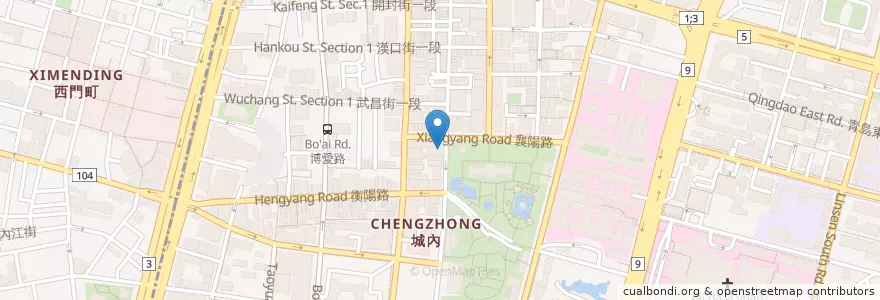 Mapa de ubicacion de 非凡小館 en Taiwan, New Taipei, Taipei, Zhongzheng District.