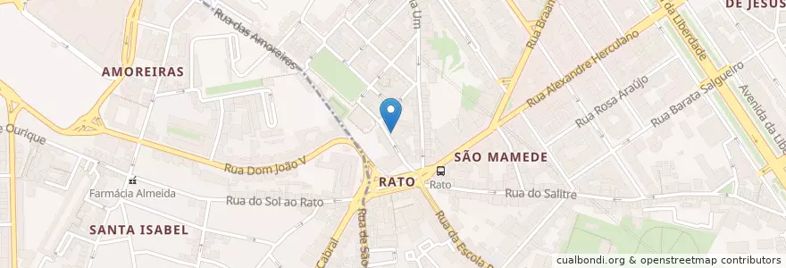 Mapa de ubicacion de Pingo Doce en Portugal, Área Metropolitana De Lisboa, Lisboa, Grande Lisboa, Lisbon.