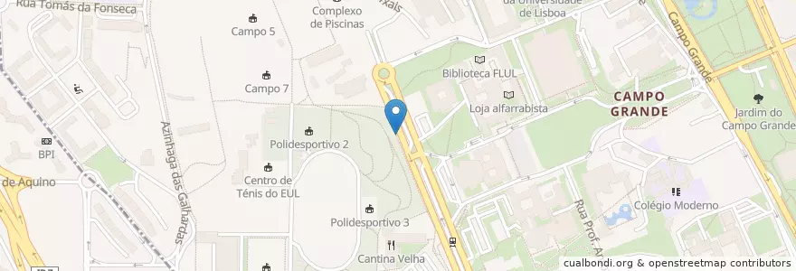 Mapa de ubicacion de LSB-01062 en 포르투갈, Área Metropolitana De Lisboa, Lisboa, Grande Lisboa, 리스본, Alvalade.