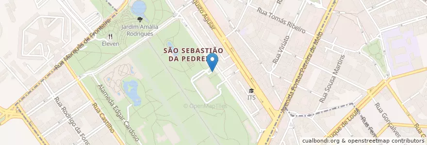 Mapa de ubicacion de LSB-01091 en پرتغال, Área Metropolitana De Lisboa, Lisboa, Grande Lisboa, لیسبون, Avenidas Novas.