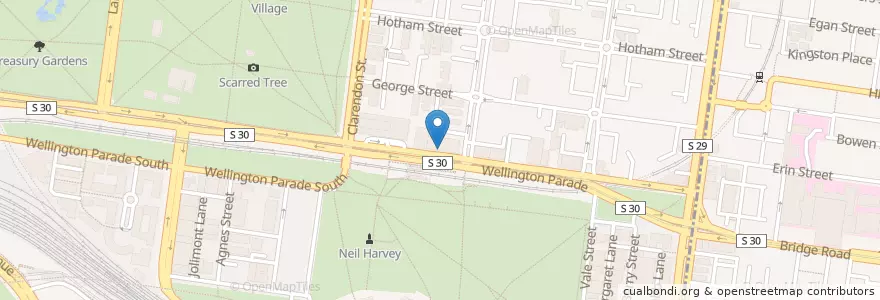 Mapa de ubicacion de My Sushi en Australie, Victoria, City Of Melbourne.
