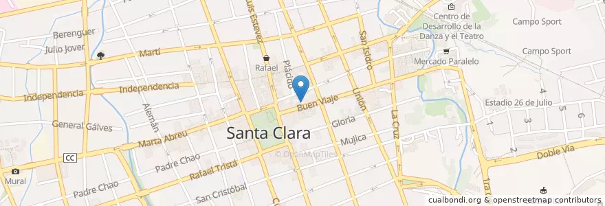Mapa de ubicacion de Emisora Municipal FM Estéreo Centro en كوبا, Villa Clara, Santa Clara, Ciudad De Santa Clara.